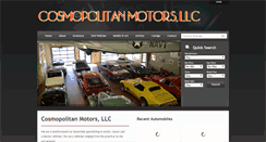 Desktop Screenshot of cosmopolitanmotors.com